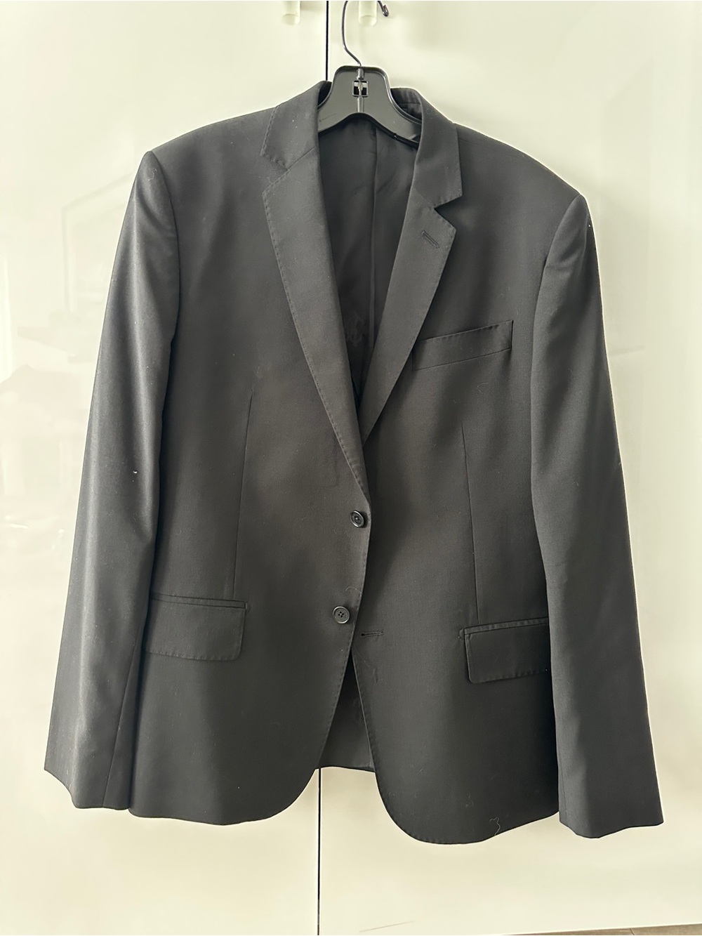 Roberto Cavalli Men's Black Two-Button Sport Coat